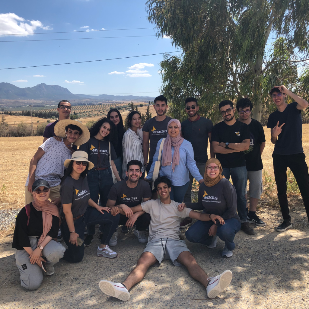 Enactus team from The Higher Institute of Computer Science of El Manar – ISI